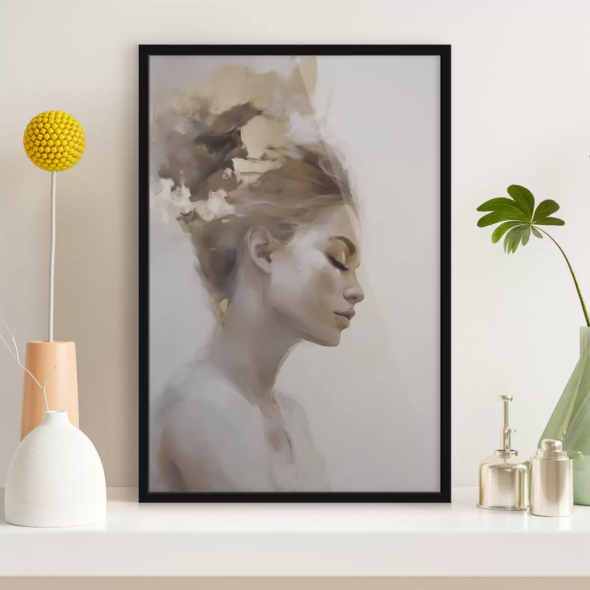Poster Ritratto di una giovane donna f51134