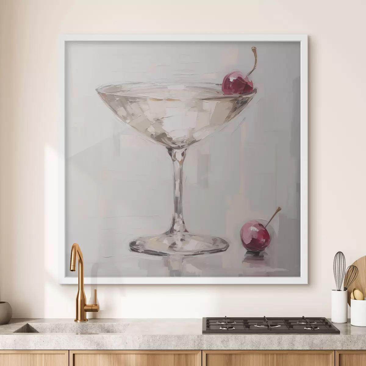 Poster Cocktail, imitazione di un dipinto f51137