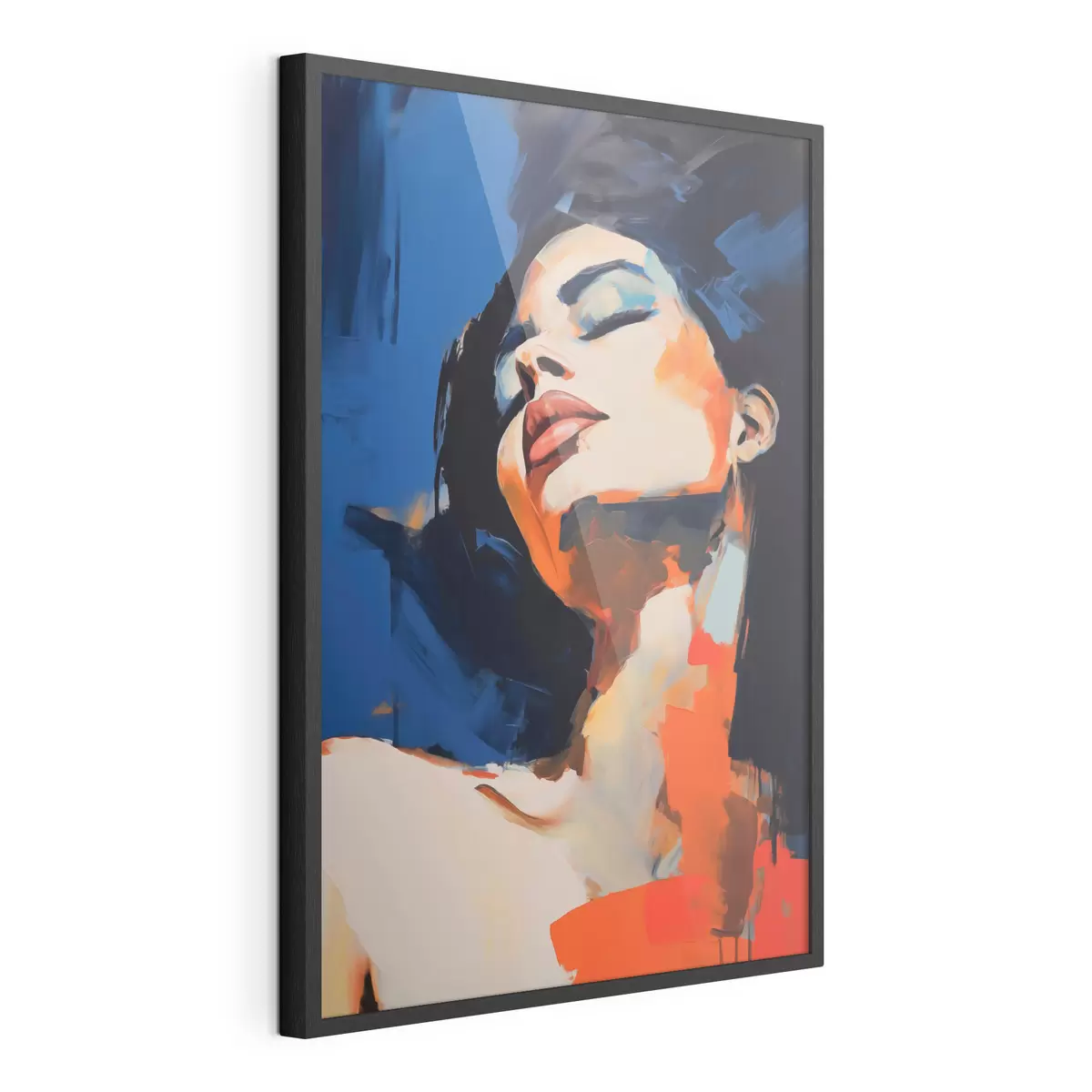 Poster Ragazza addormentata, imitazione di un dipinto f51139
