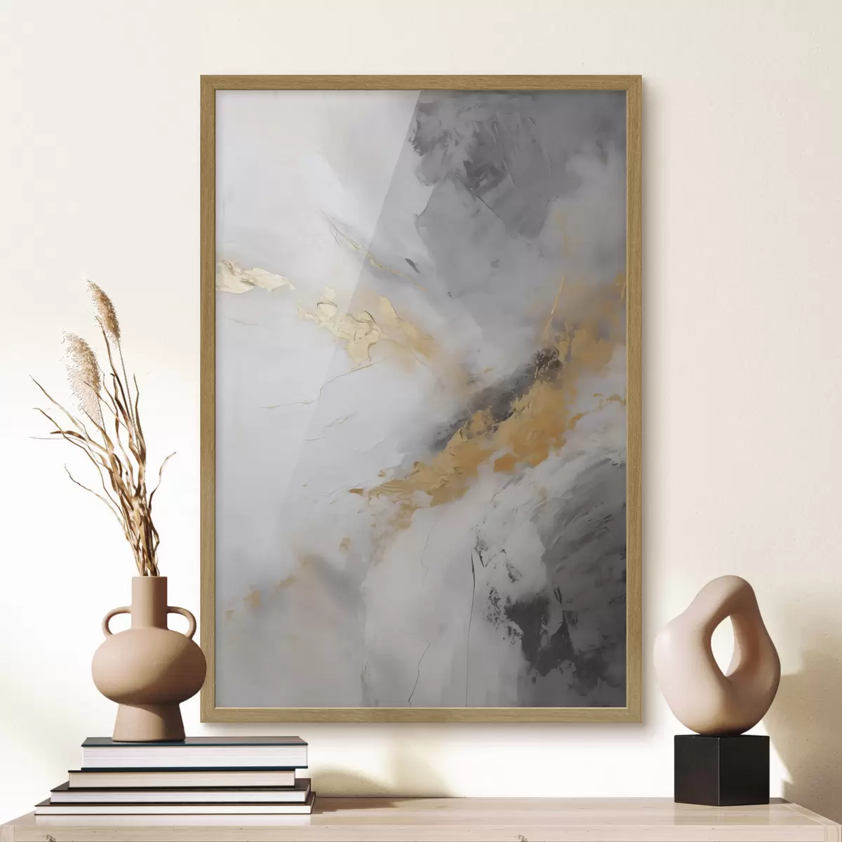 Poster Composizione astratta, imitazione di un dipinto f51141
