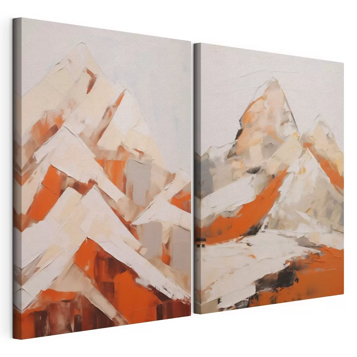 Quadro Montagne, imitazione di un dipinto nr. m31094