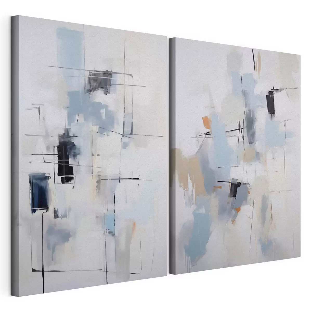 Quadro Astrazione caotica, imitazione della pittura nr. m31095