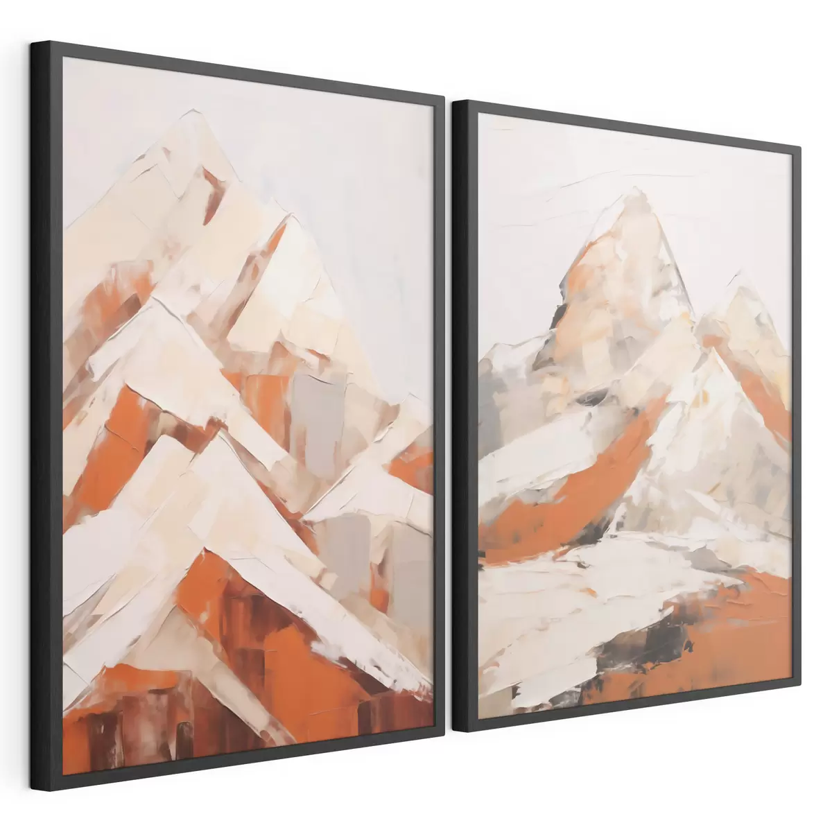 Poster Montagne, imitazione di un dipinto d31094