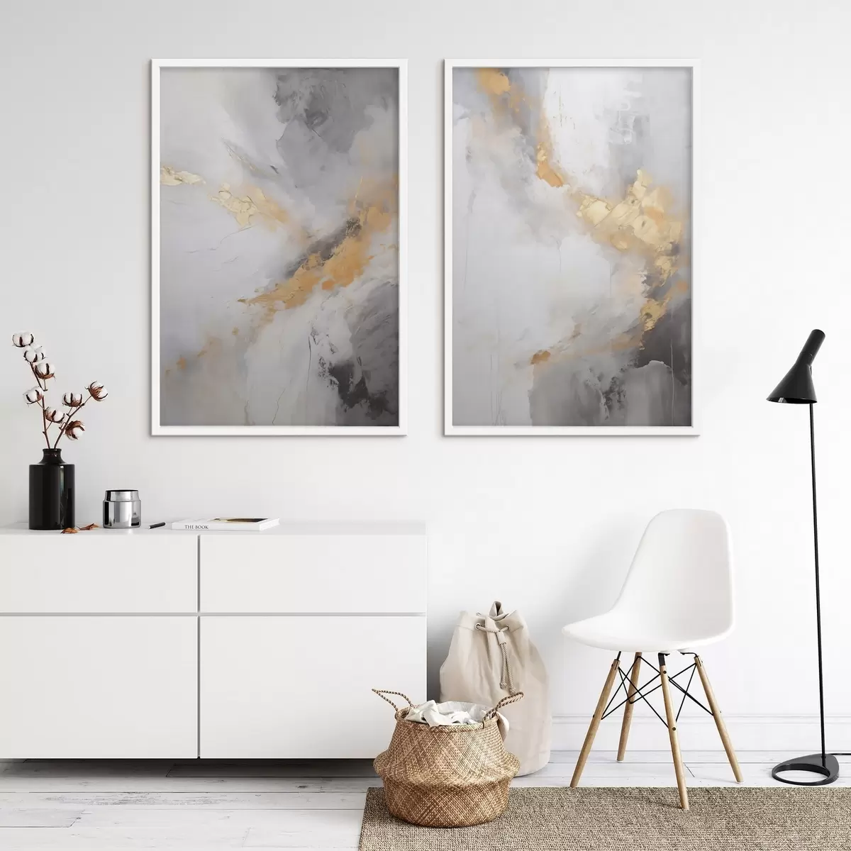 Poster Astrazione moderna, imitazione della pittura d31102