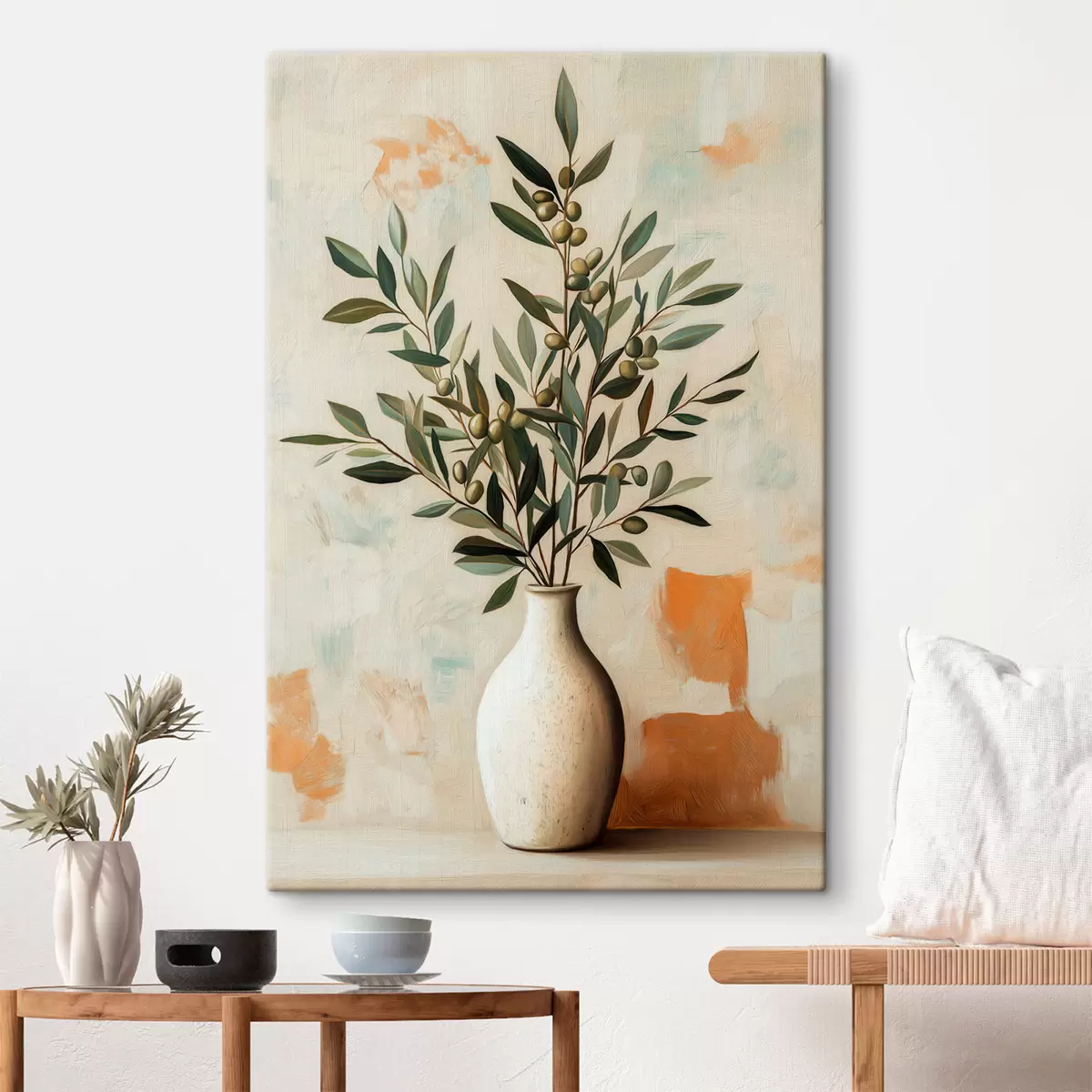 Quadro Rami d'ulivo in un vaso nr. s51047