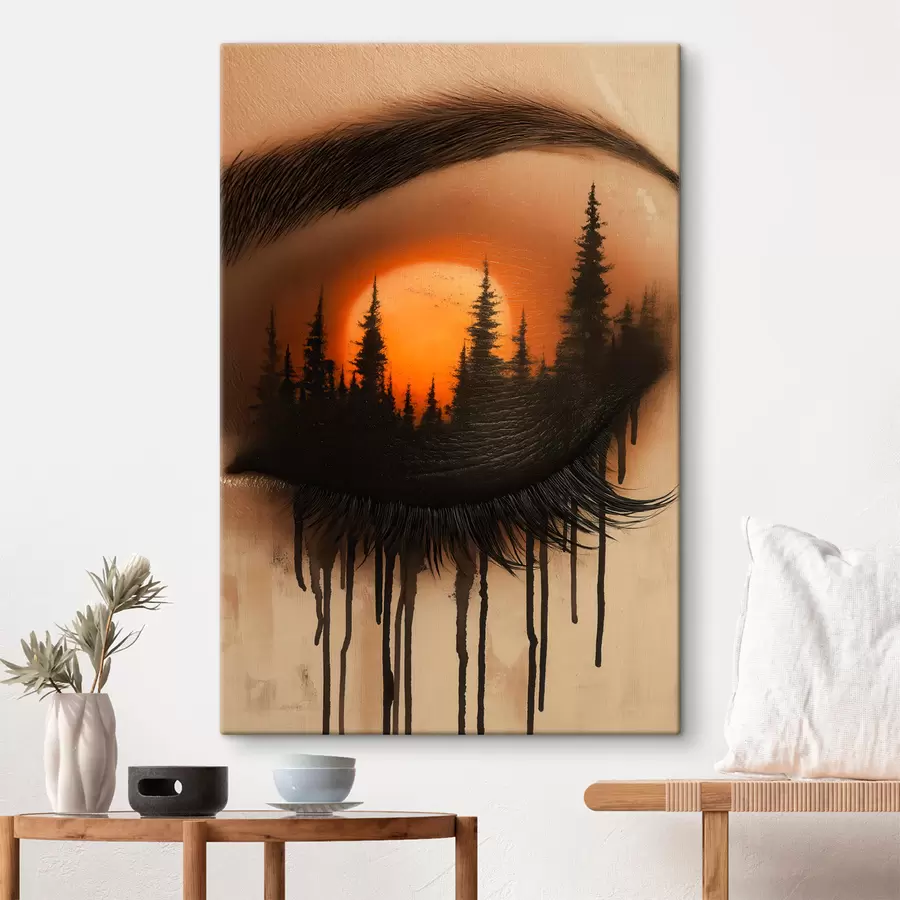 Quadro Il tramonto nei suoi occhi nr. s51048