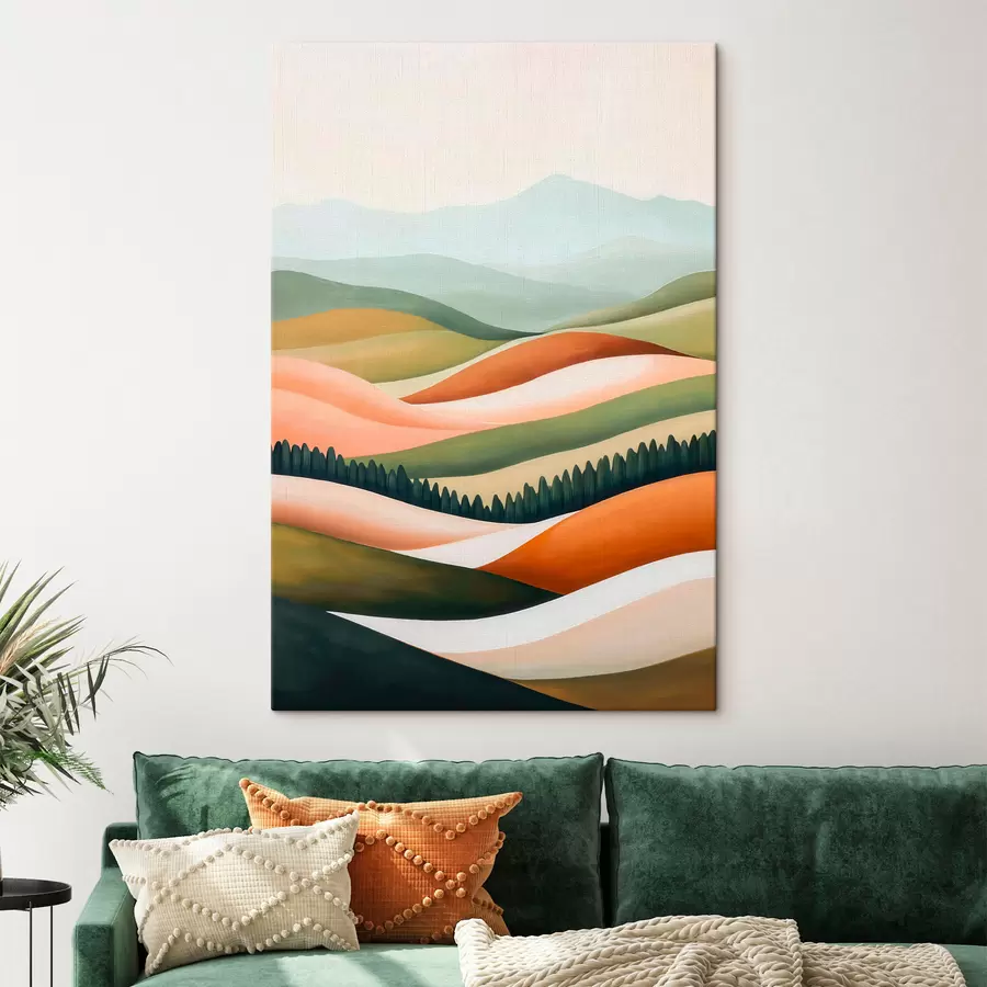 Quadro Colline colorate nr. s51056