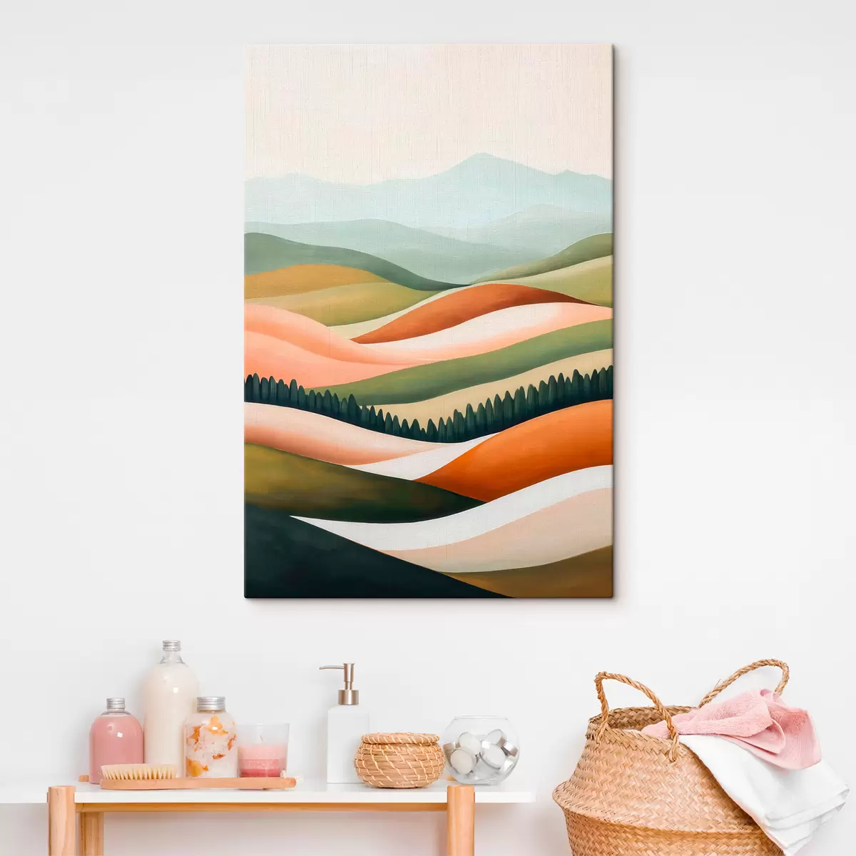 Quadro Colline colorate nr. s51056