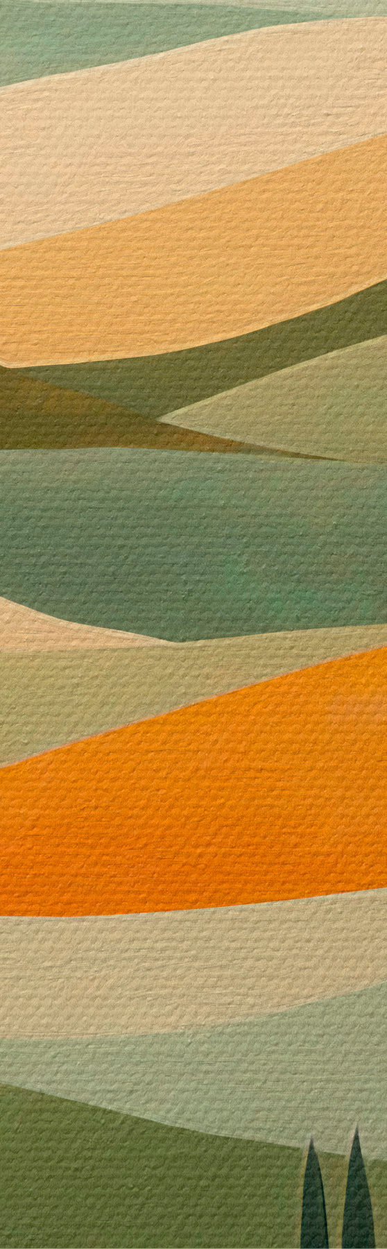 Quadro Colline colorate nr. s51057