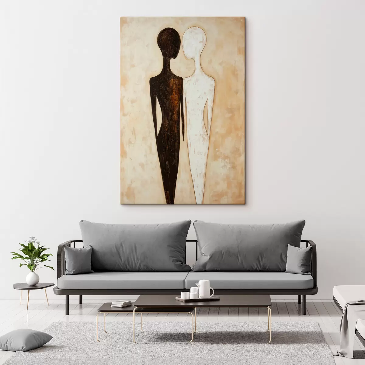 Quadro Silhouette astratte nr. s51059