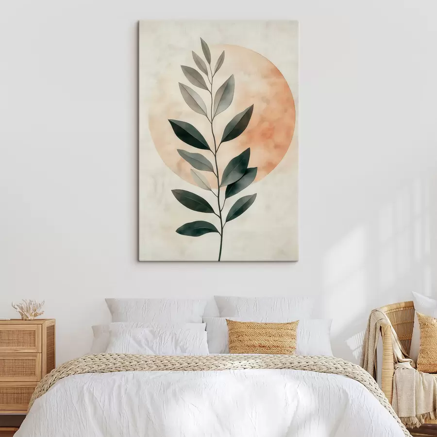 Quadro Un ramo con delle foglie nr. s51060