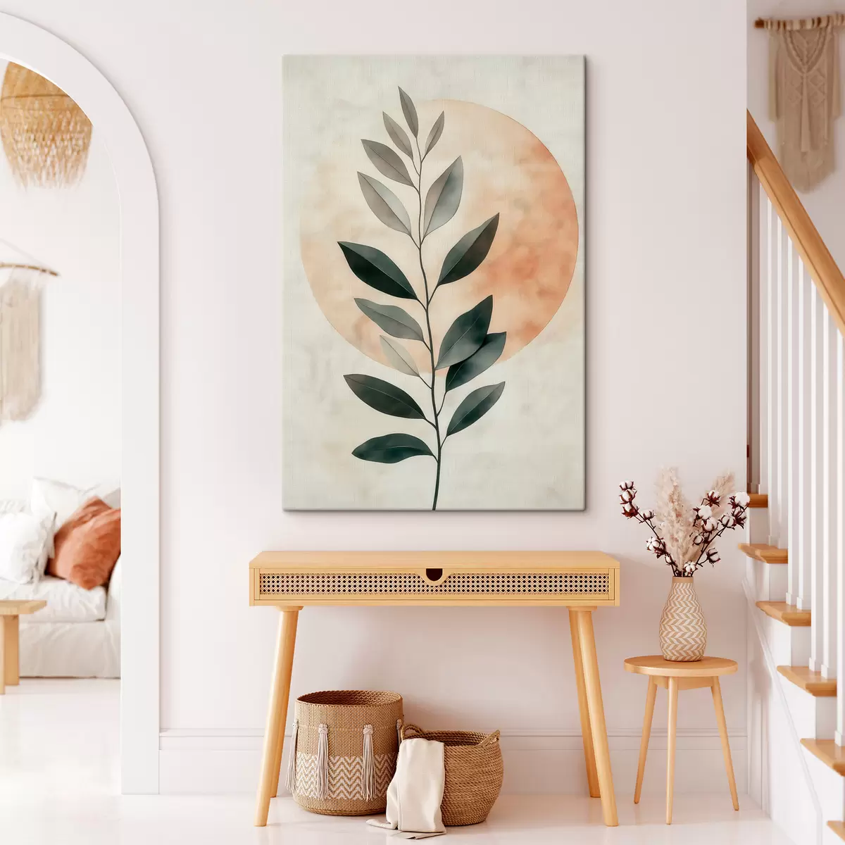 Quadro Un ramo con delle foglie nr. s51060