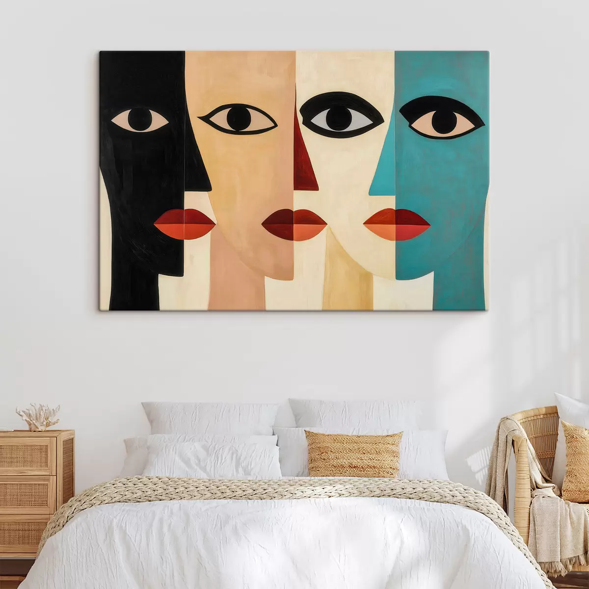 Quadro Facce astratte nr. s51063