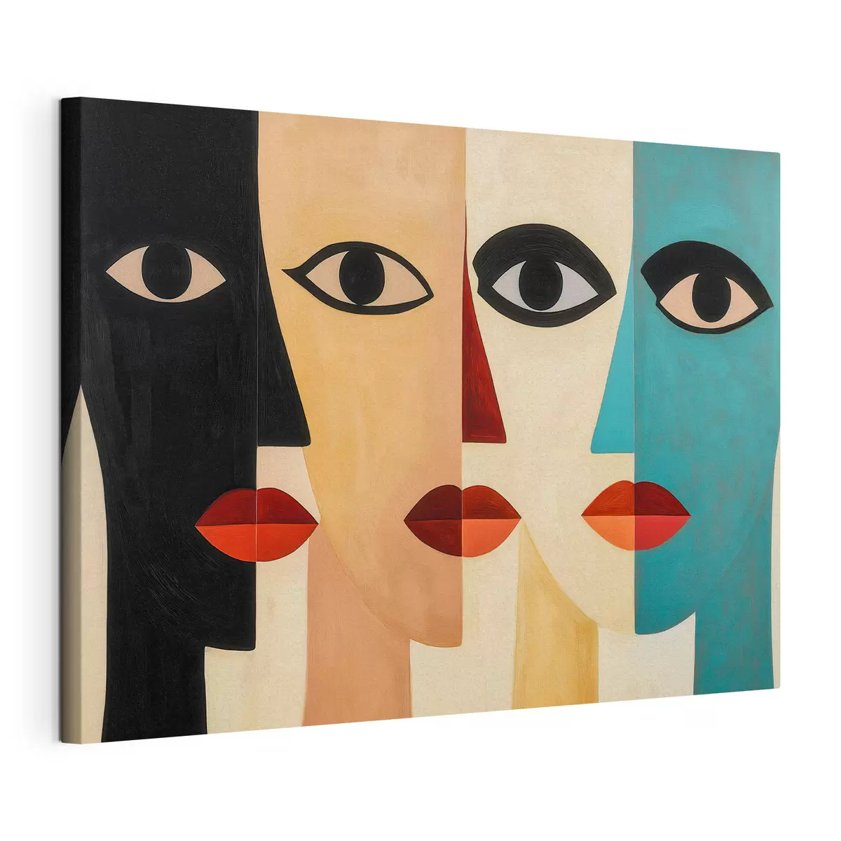 Quadro Facce astratte nr. s51063