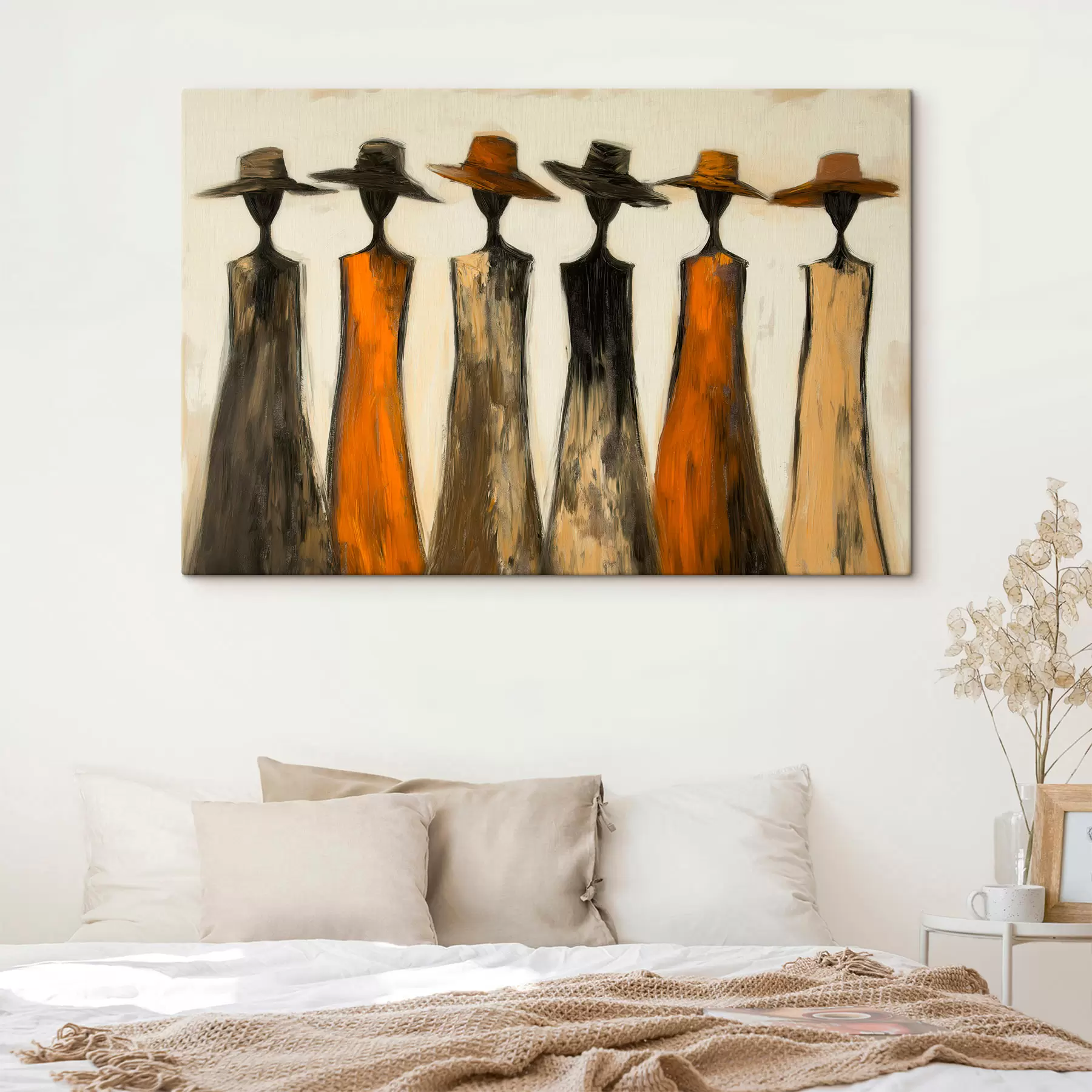 Quadro Sagome con il cappello nr. s51064