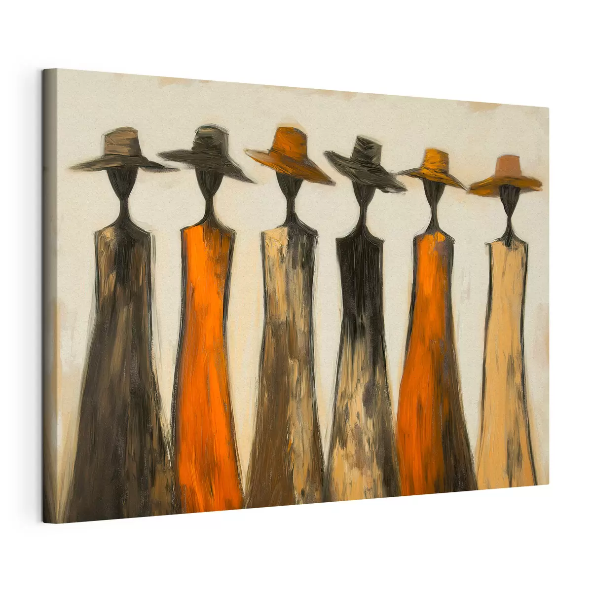 Quadro Sagome con il cappello nr. s51064