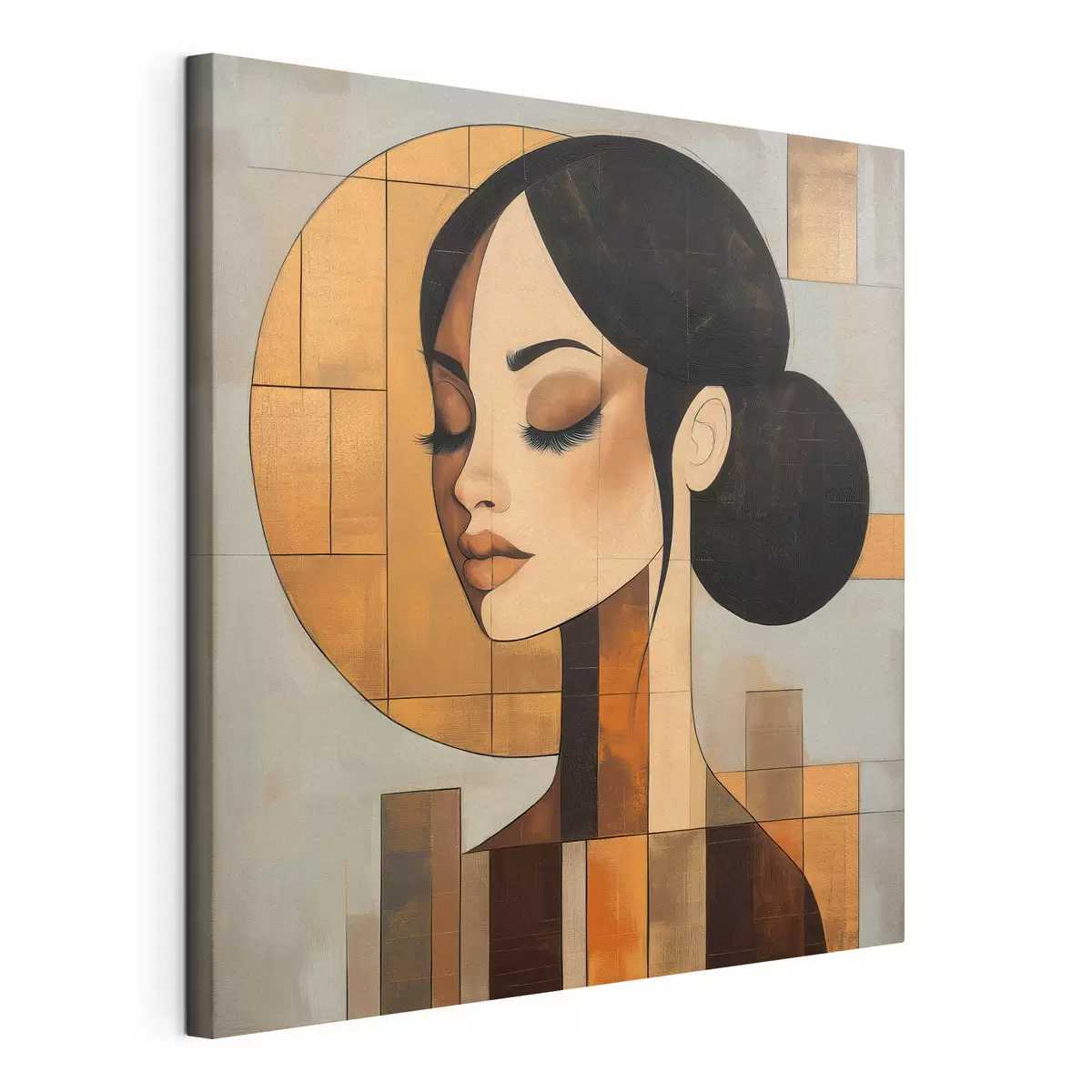 Quadro Ritratto astratto di una ragazza nr. s51069