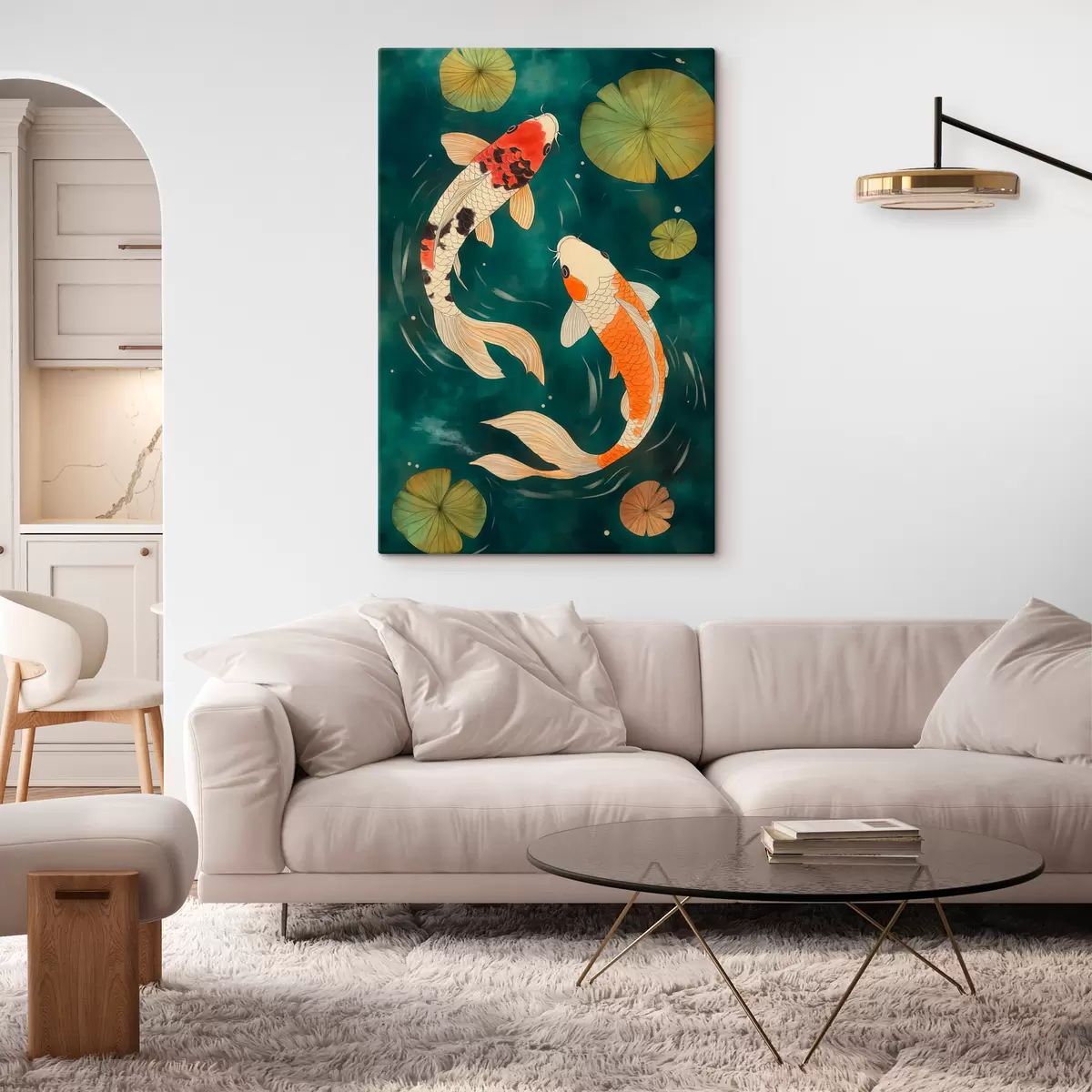 Quadro Koi orientali nr. s51076