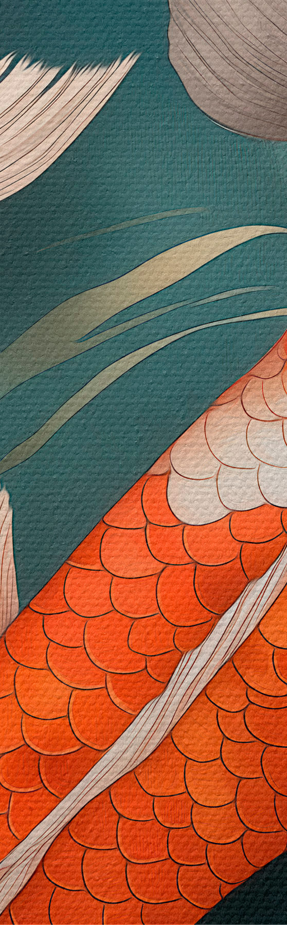 Quadro Koi orientali nr. s51077