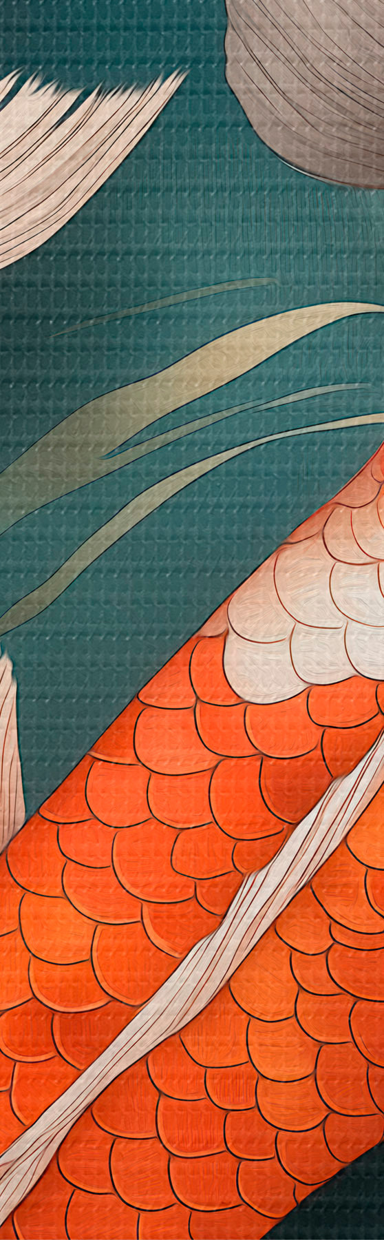 Quadro Koi orientali nr. s51077
