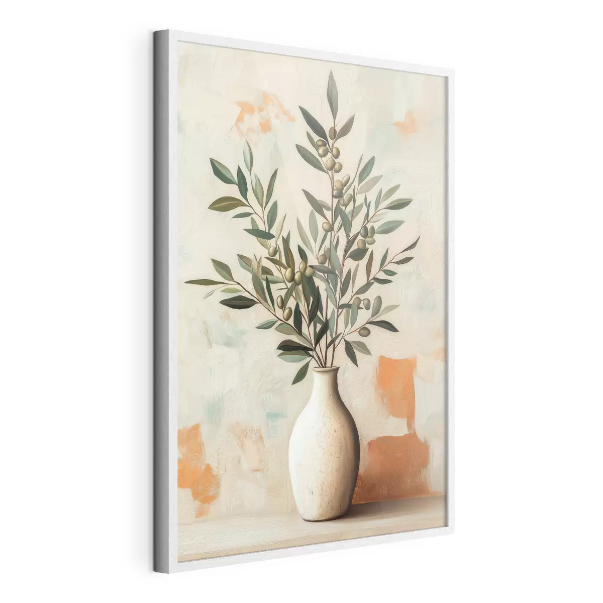 Poster Rami d'ulivo in un vaso f51047