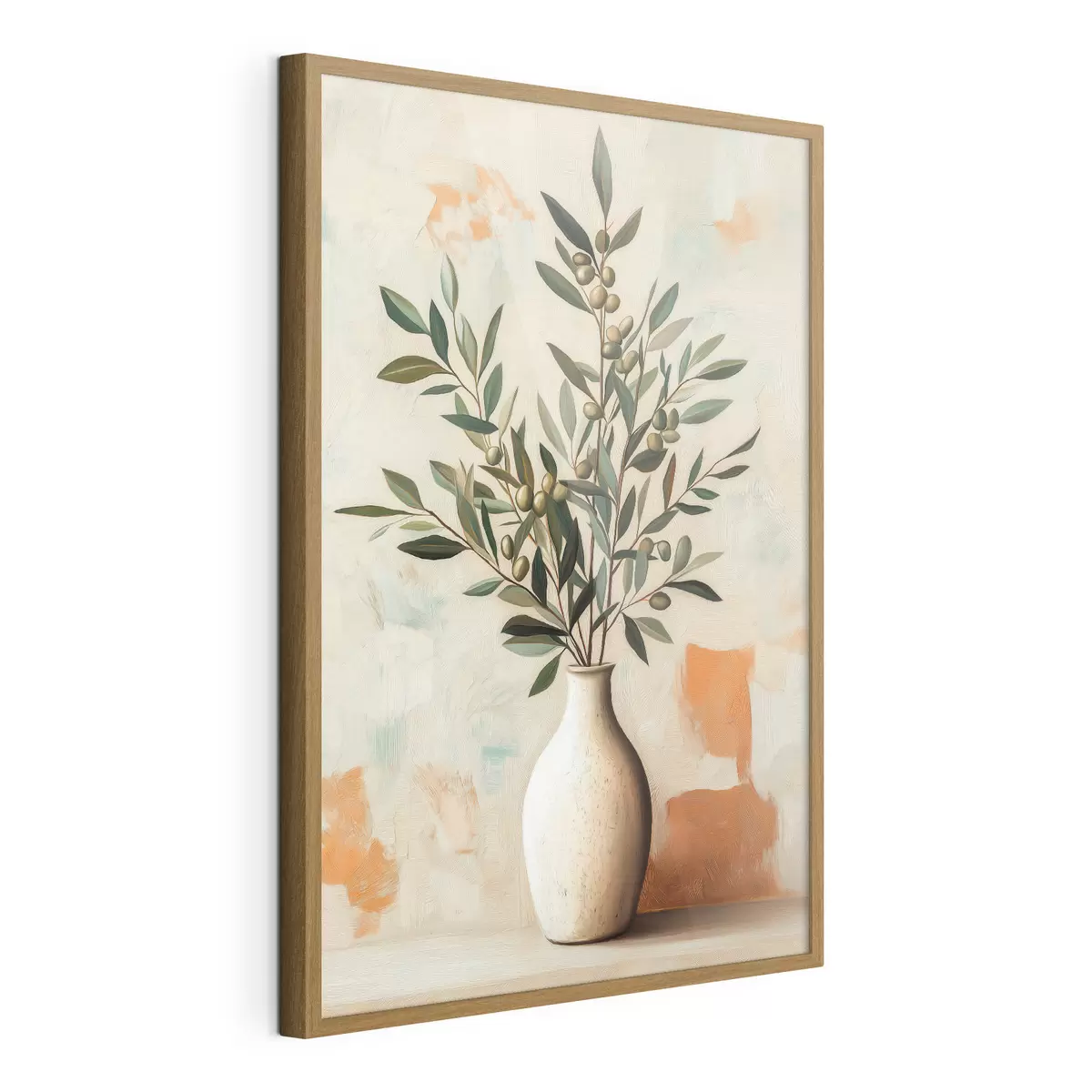 Poster Rami d'ulivo in un vaso f51047