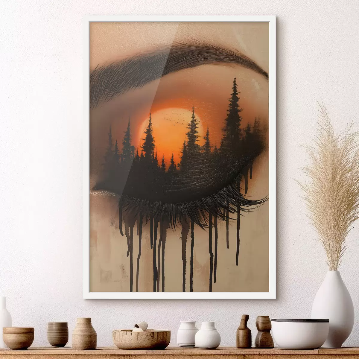Poster Il tramonto nei suoi occhi f51048
