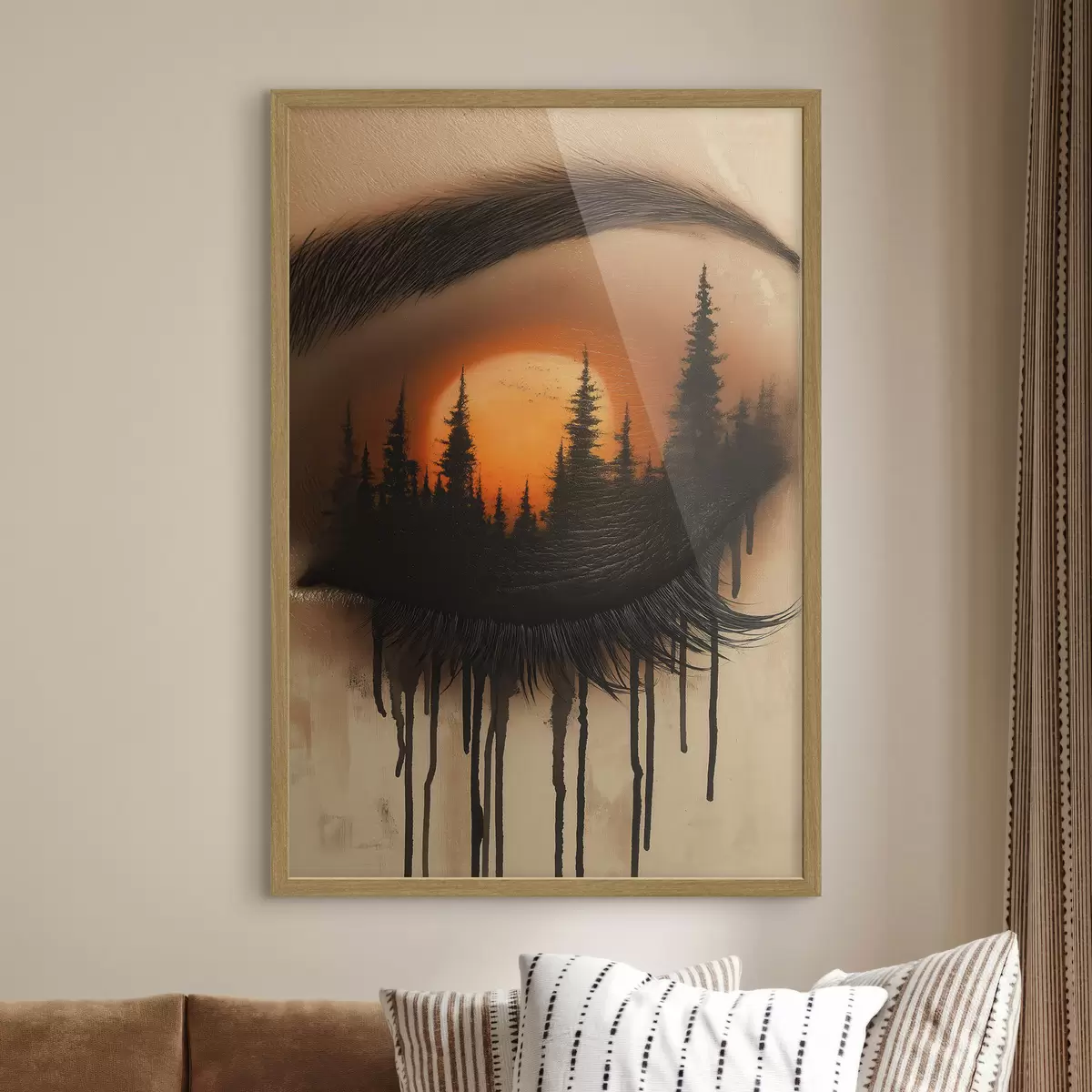 Poster Il tramonto nei suoi occhi f51048