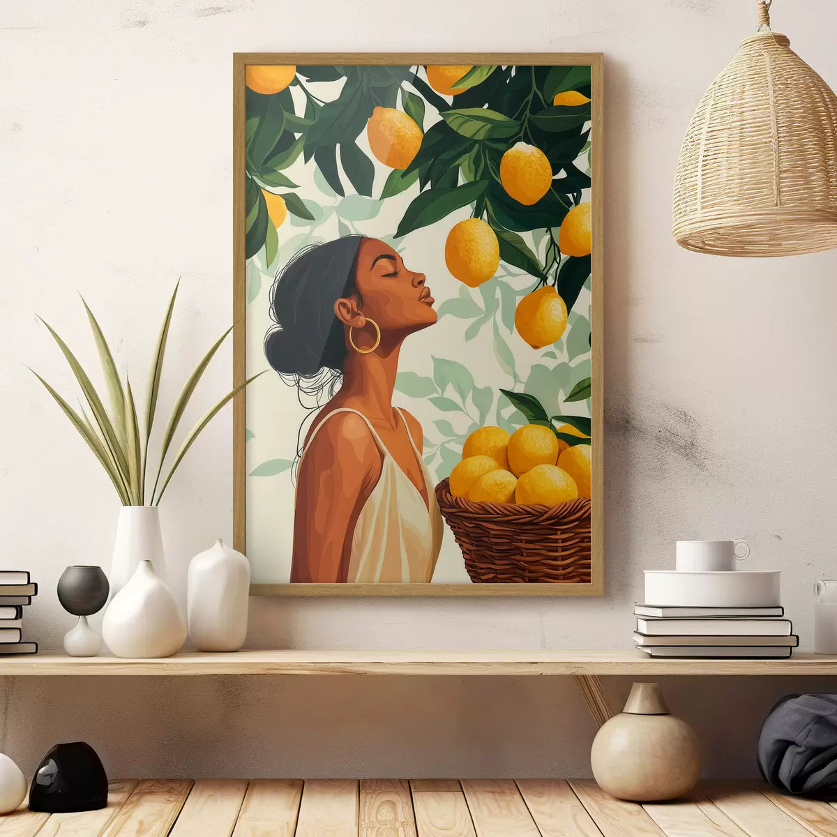 Poster Una ragazza tra i limoni f51049