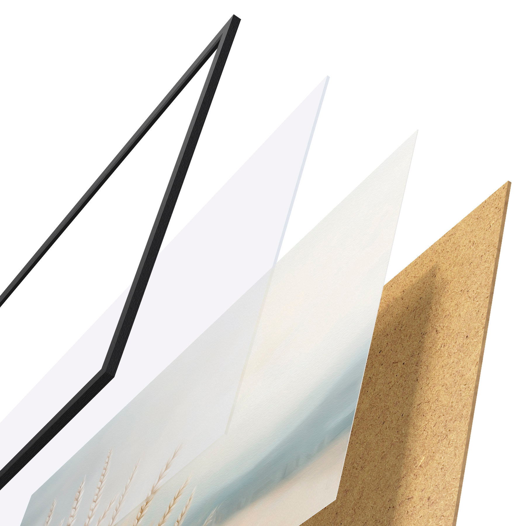 Poster Spighe di grano f51051