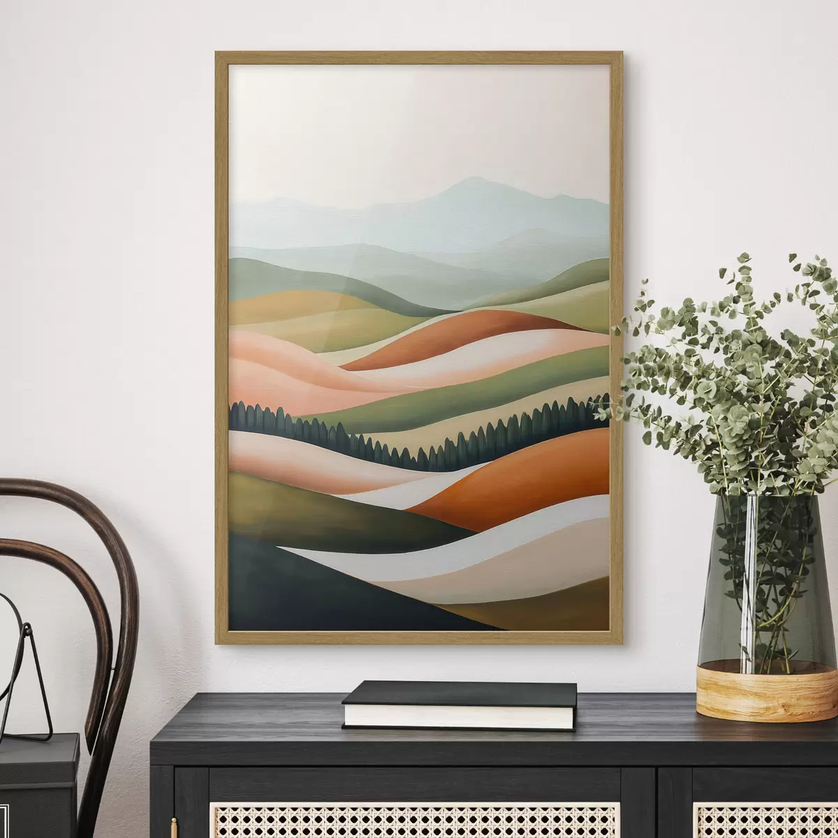 Poster Colline colorate f51056