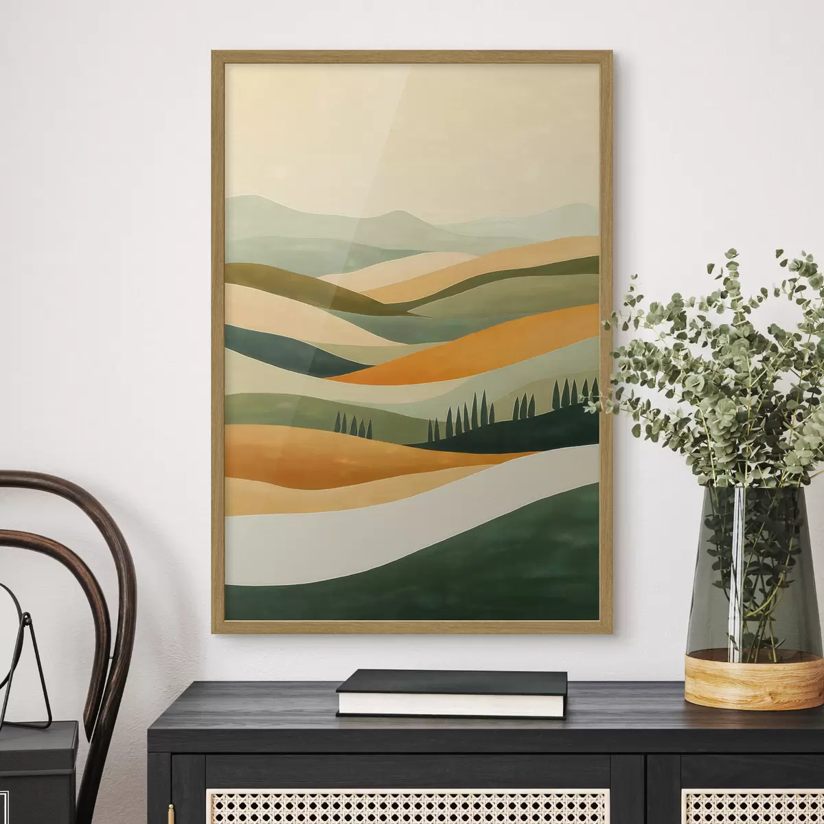 Poster Colline colorate f51057