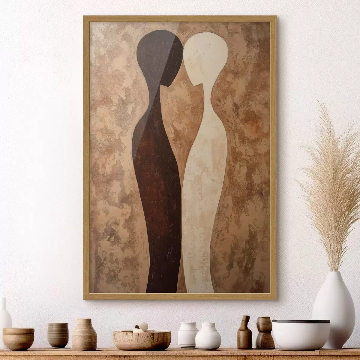 Poster Silhouette astratte f51058