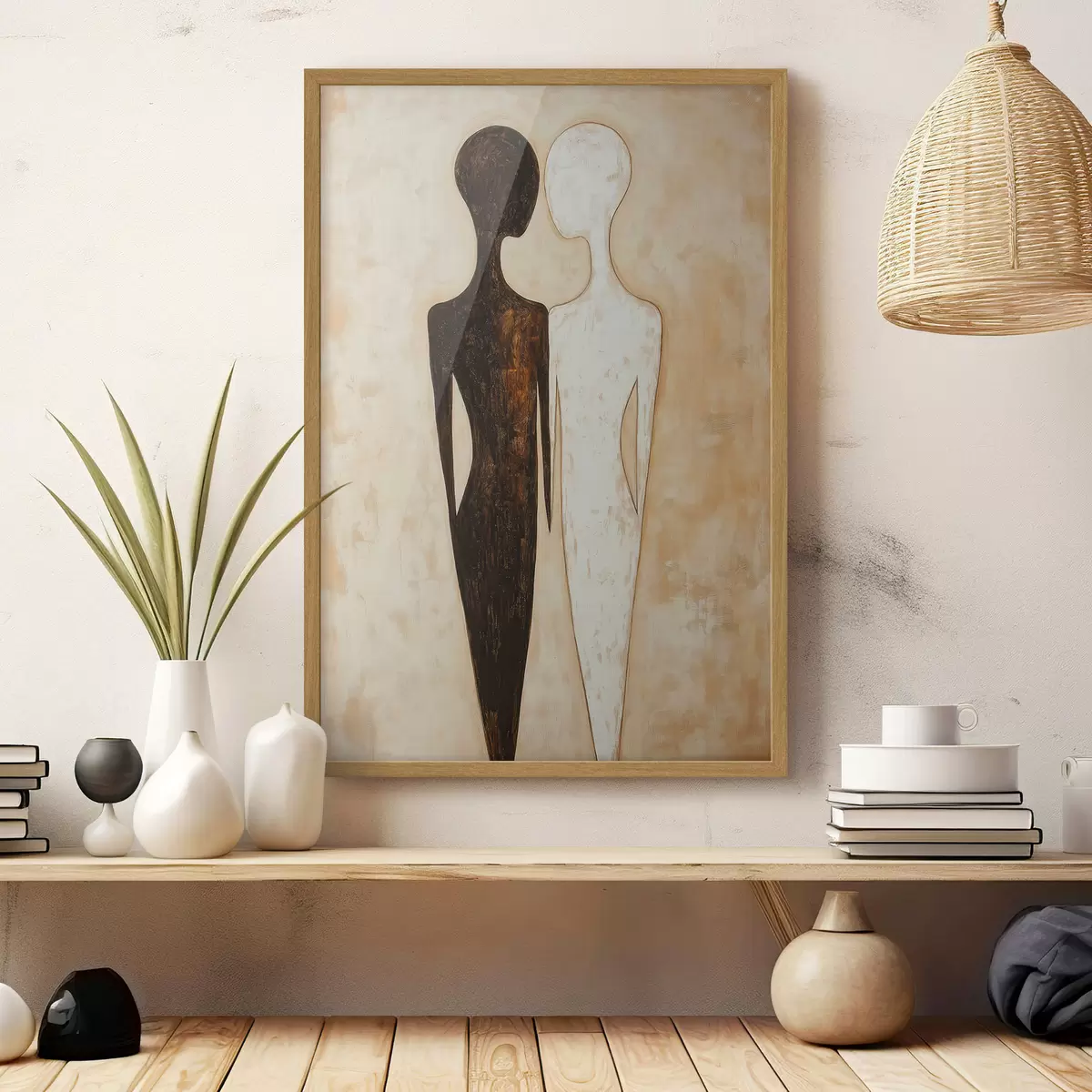Poster Silhouette astratte f51059