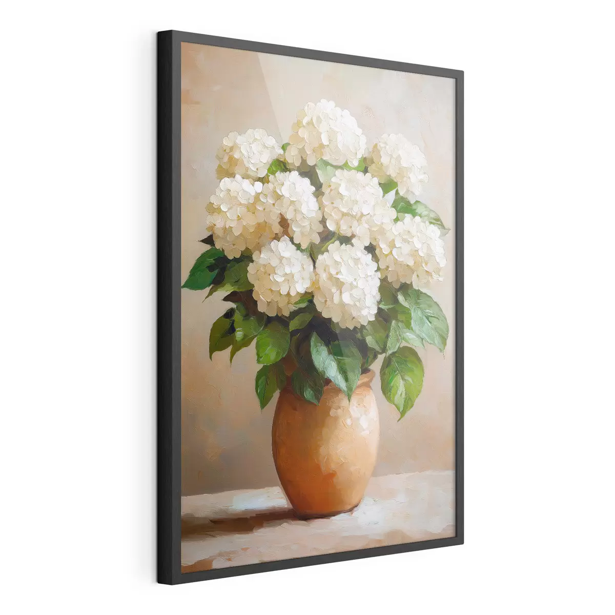 Poster Ortensie bianche f51062