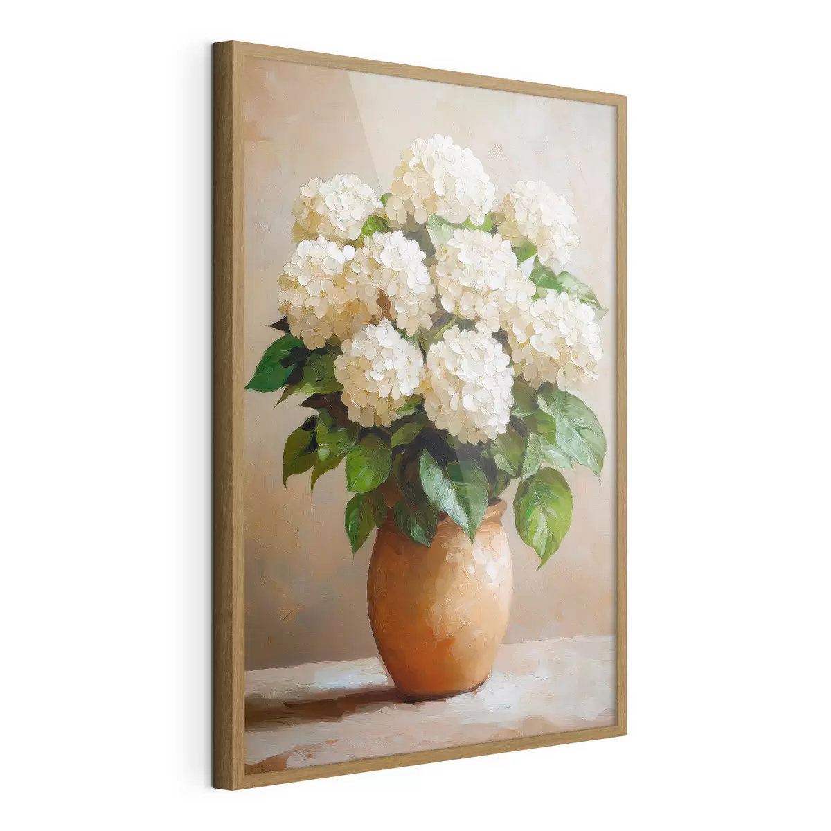 Poster Ortensie bianche f51062