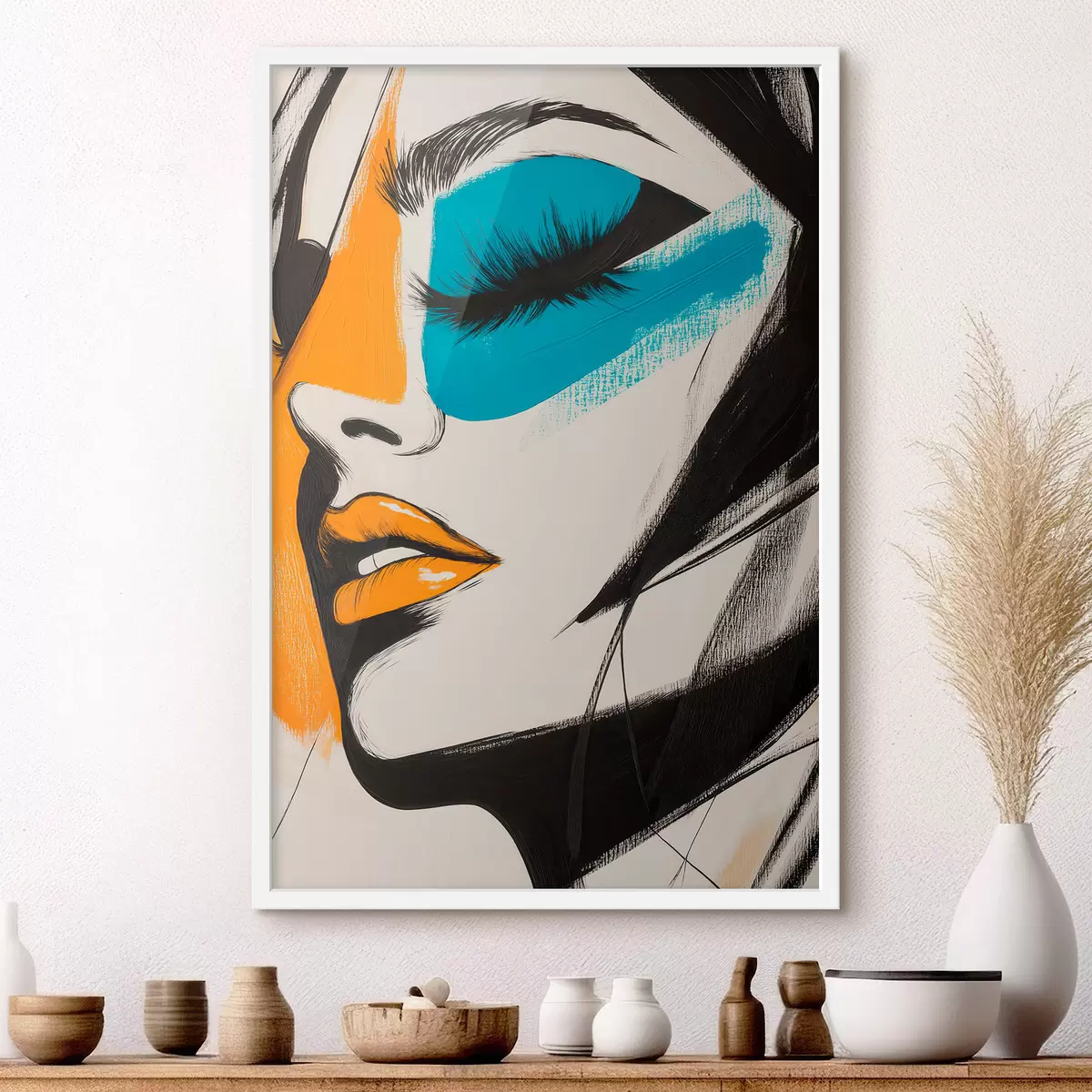 Poster Volti dipinti f51065