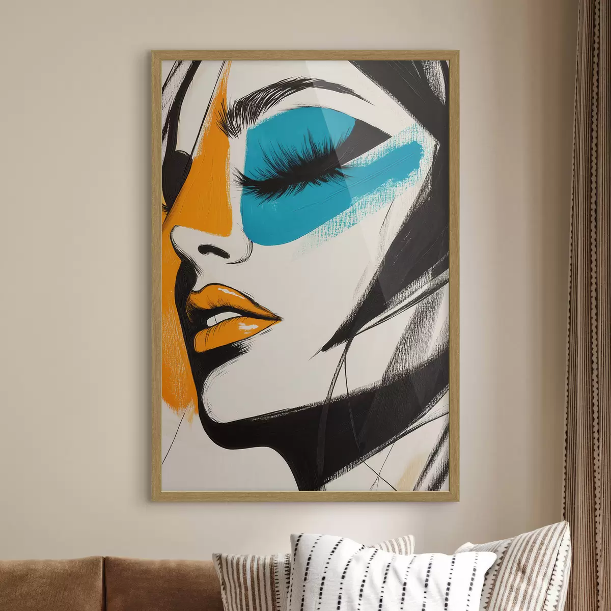 Poster Volti dipinti f51065