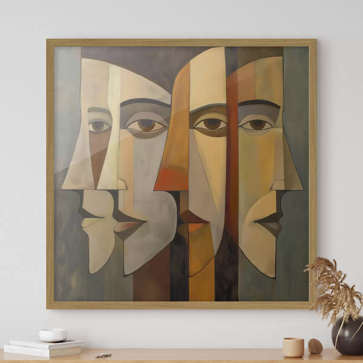 Poster Volti astratti f51067