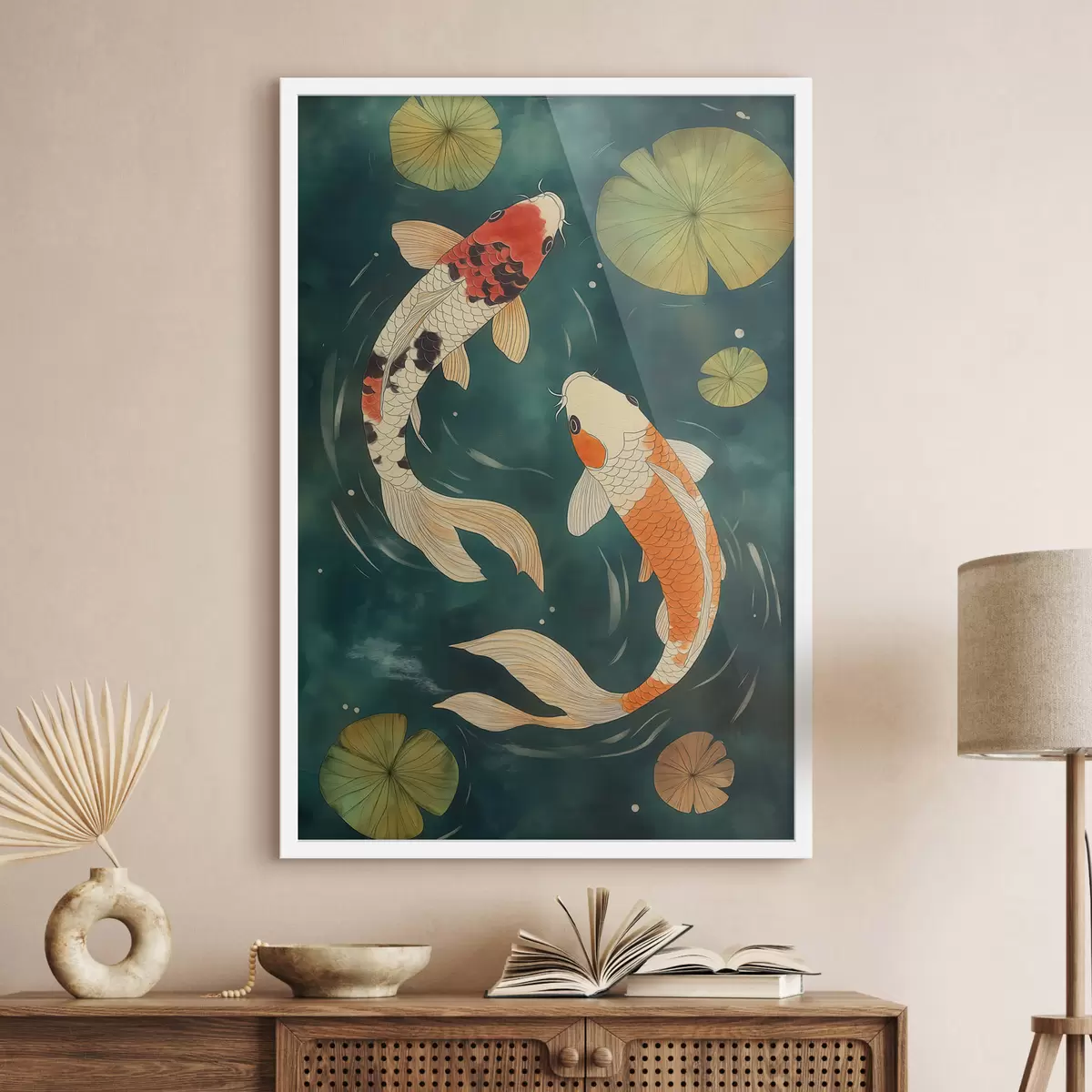 Poster Koi orientali f51076