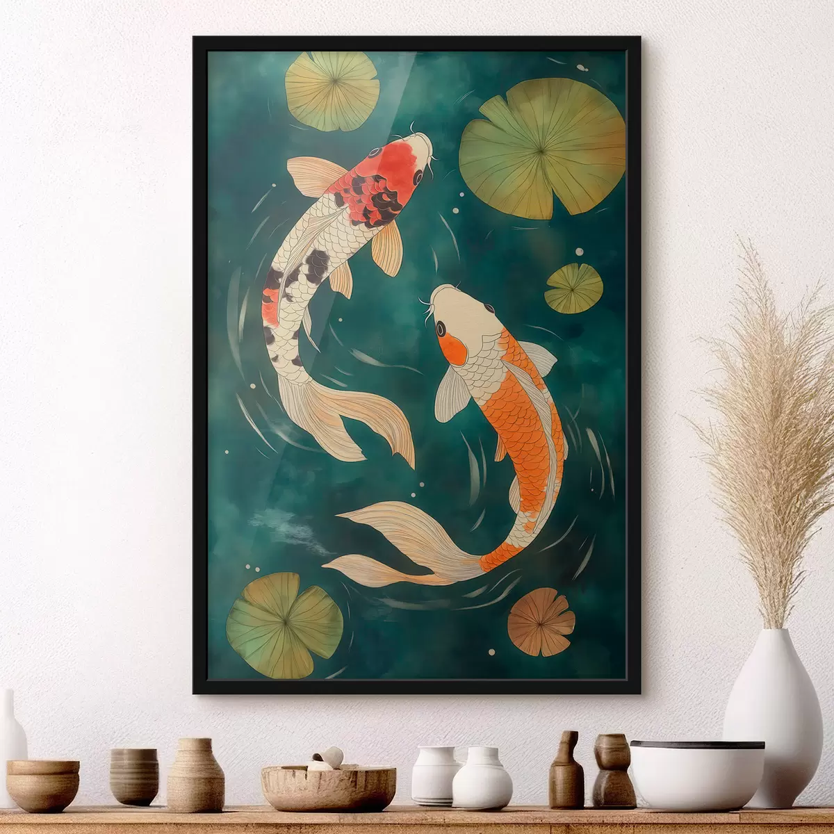 Poster Koi orientali f51076