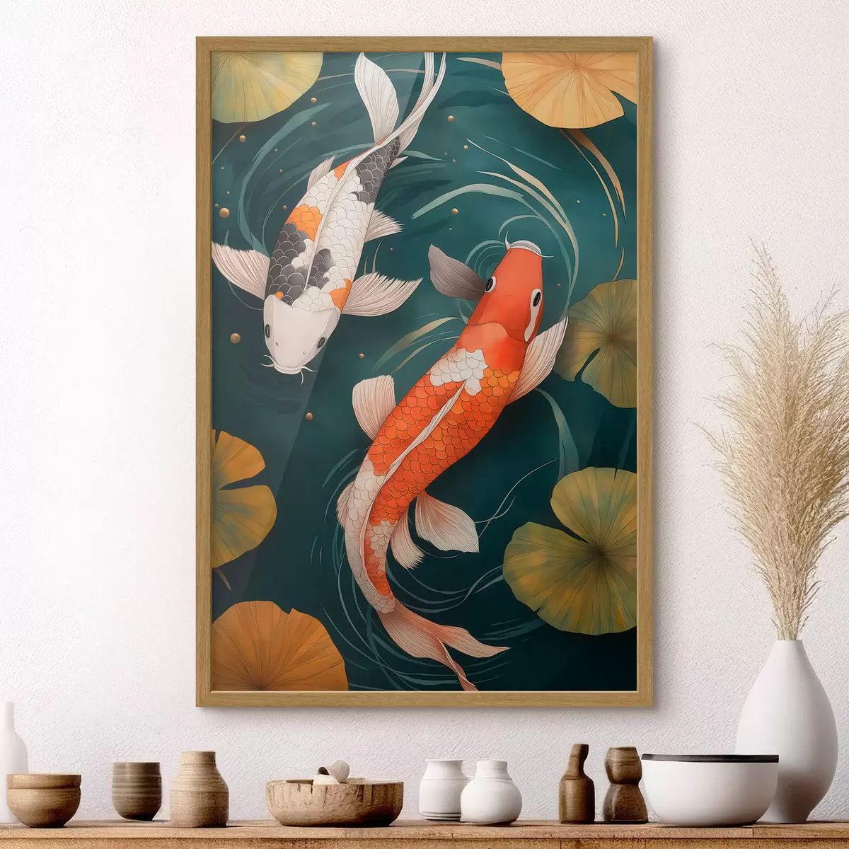 Poster Koi orientali f51077