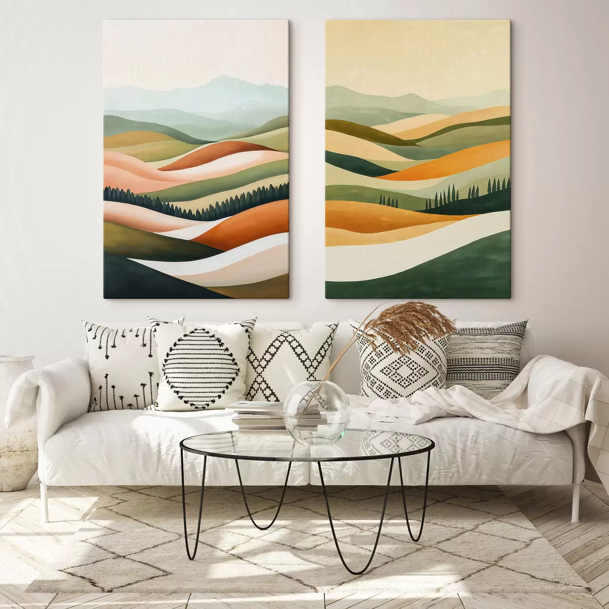 Quadro Montagne colorate (astratto) nr. m31081