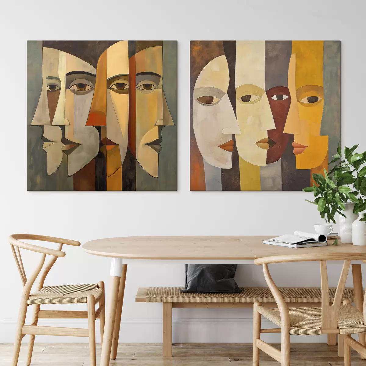 Quadro Volti astratti nr. m31084