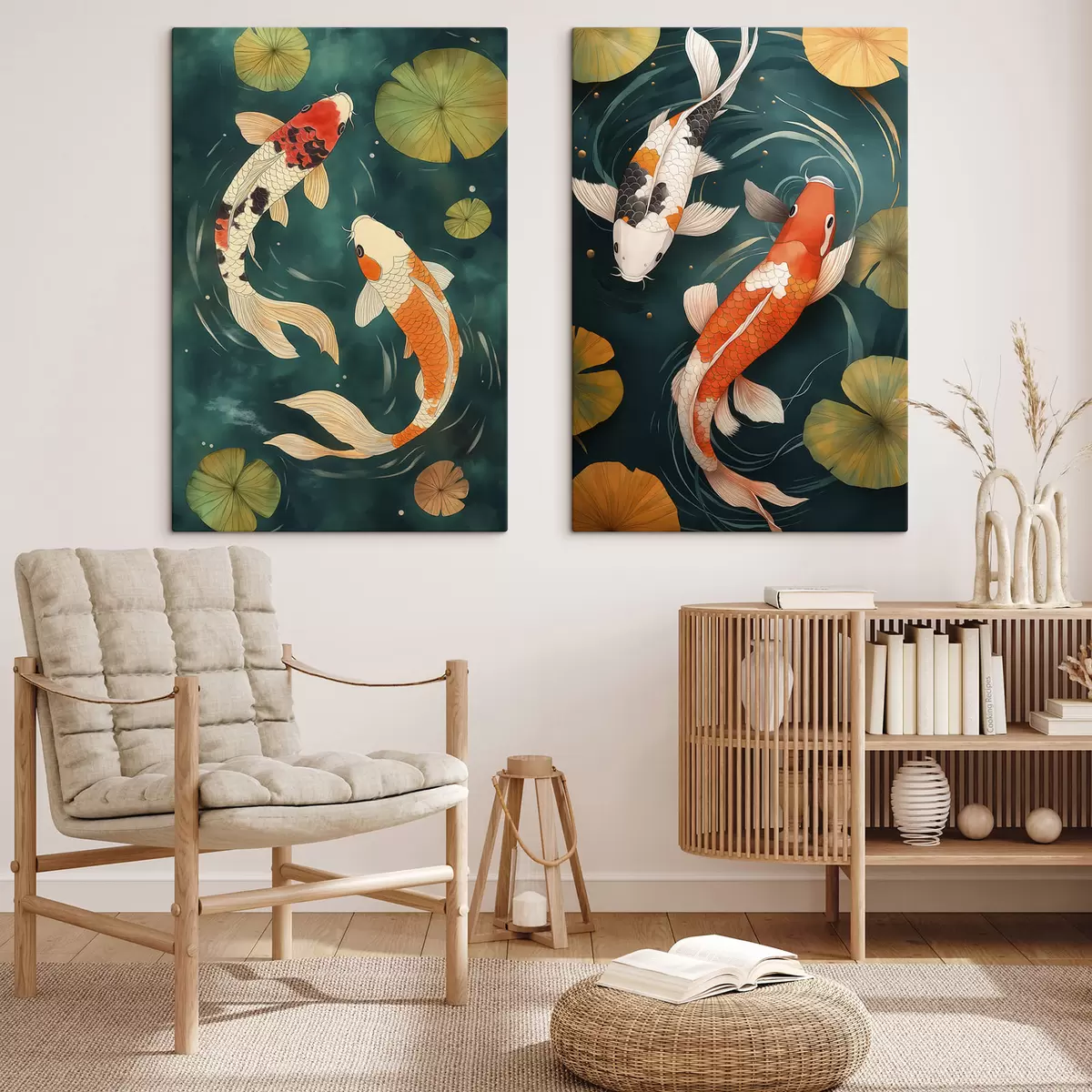 Quadro Koi orientali nr. m31087