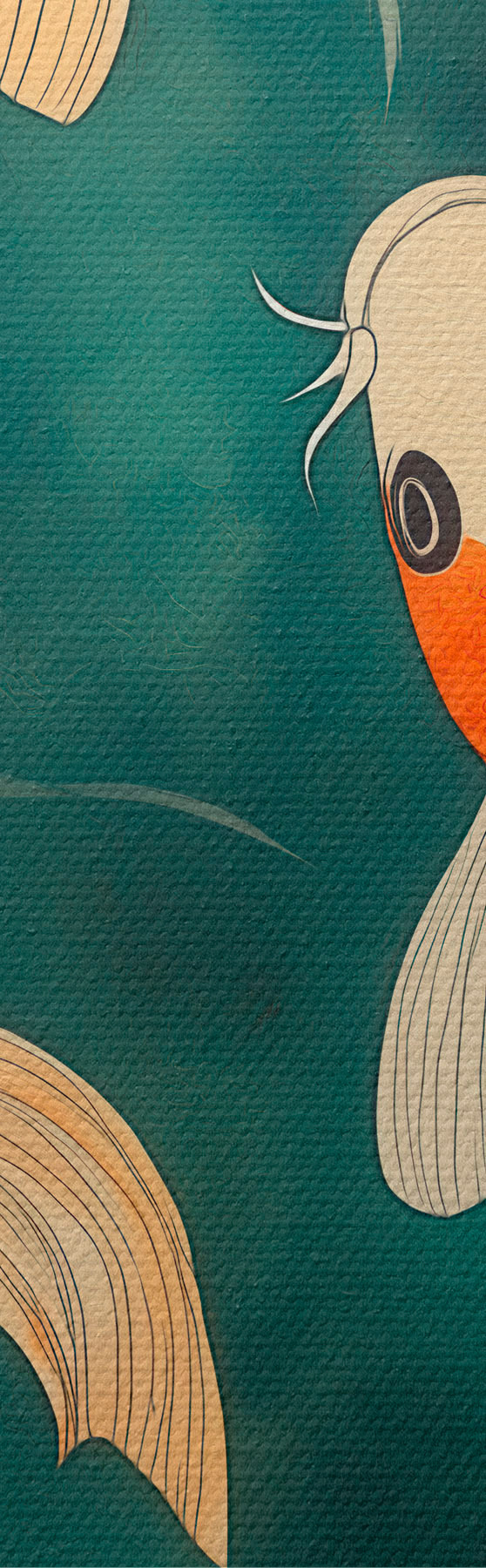 Quadro Koi orientali nr. m31087