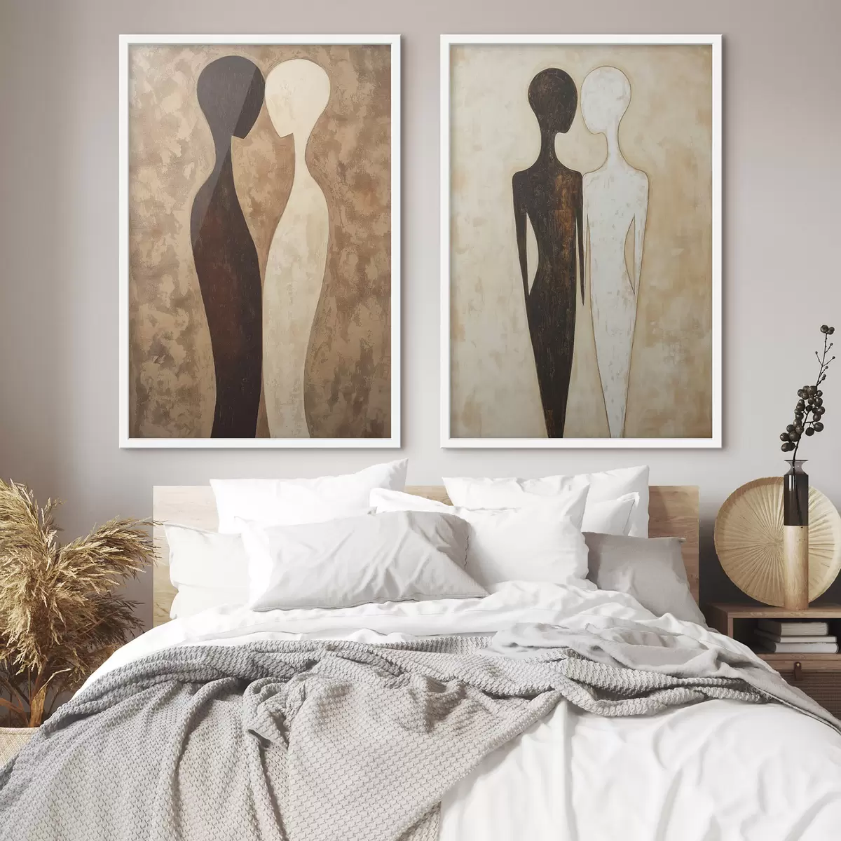 Poster Sagome astratte d31082