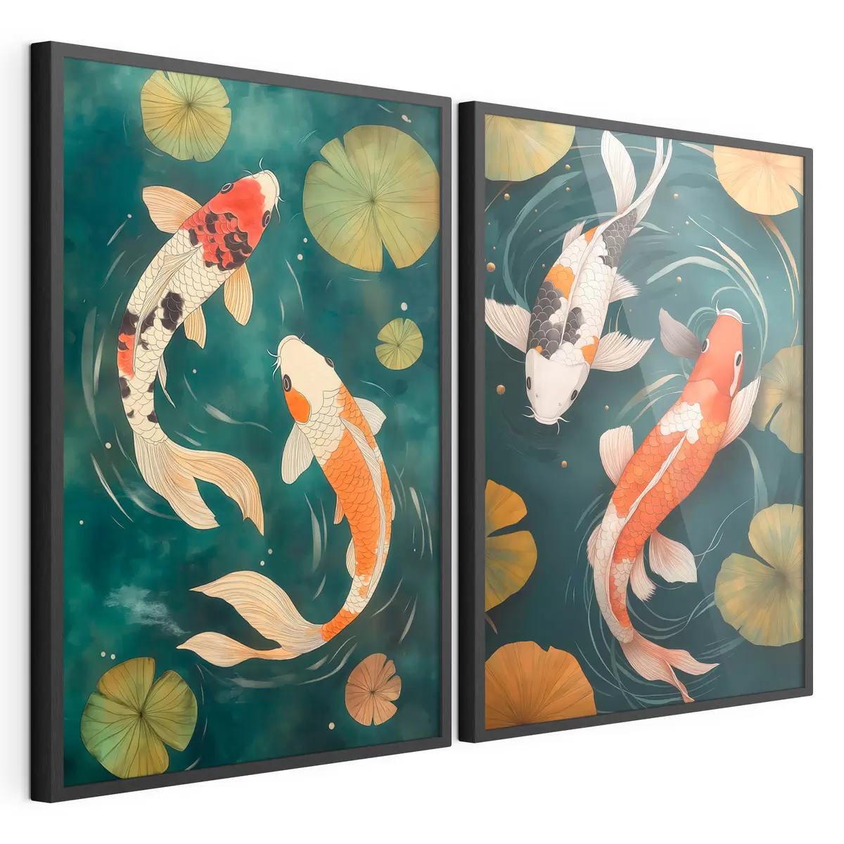 Poster Koi orientali d31087