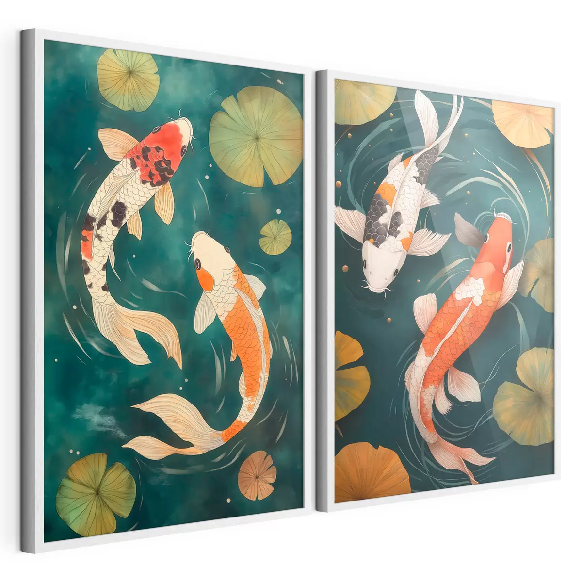 Poster Koi orientali d31087