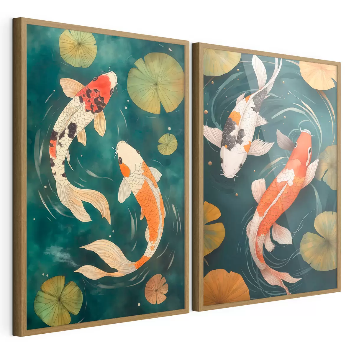 Poster Koi orientali d31087